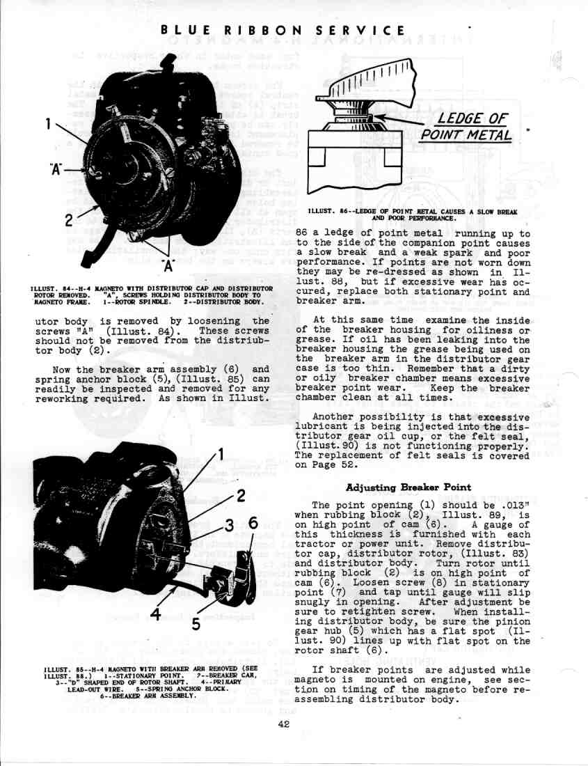 GSS-5035 Service Manual Magnetos